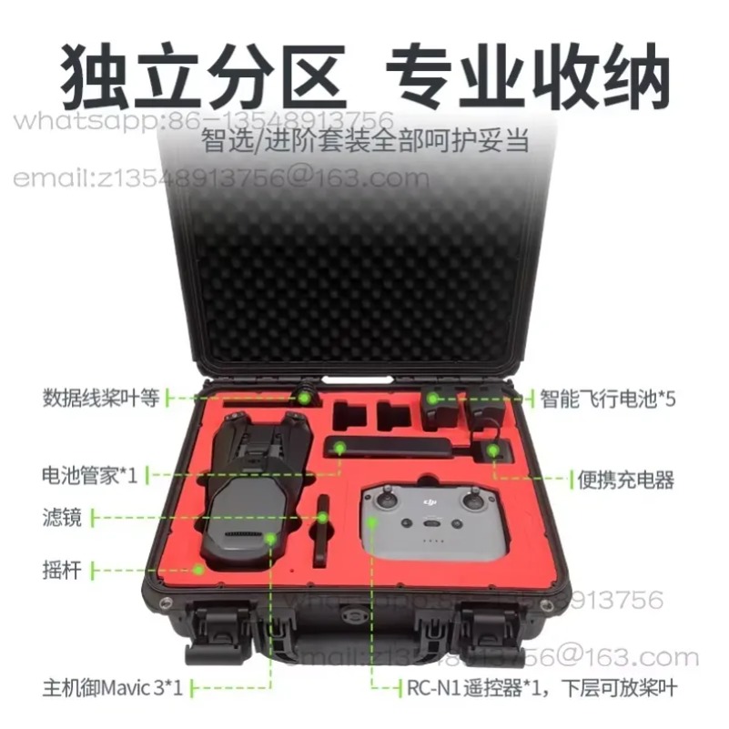 Kotak Penyimpanan Keras untuk  - Dji Drone Mini 3 ulasan dan harga