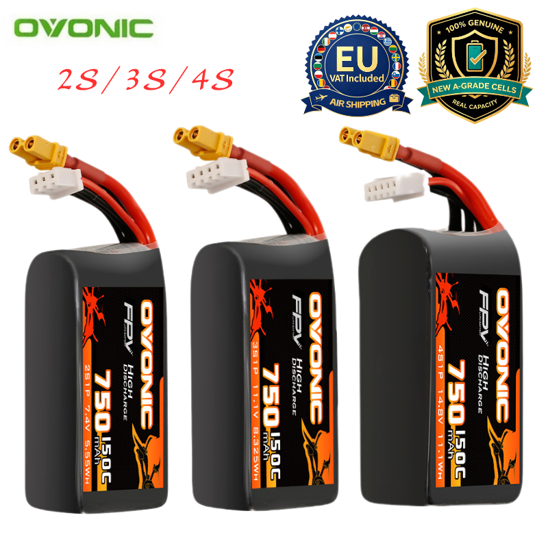 Baterai Lipo HOT OVONIC 150C 7 - Drone Racing Battery ulasan dan harga