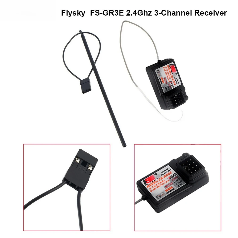 Flysky FS-GR3E, Penerima 3 Sal - Drone Racing Receiver ulasan dan harga