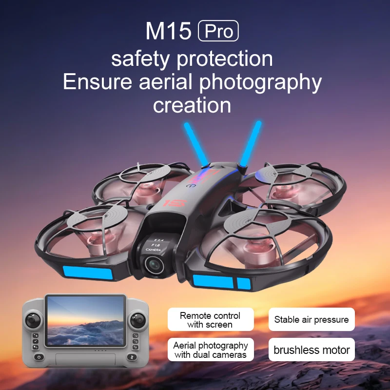 Drone FPV M15 Terbaru 2026 den - Drone Racing Camera ulasan dan harga