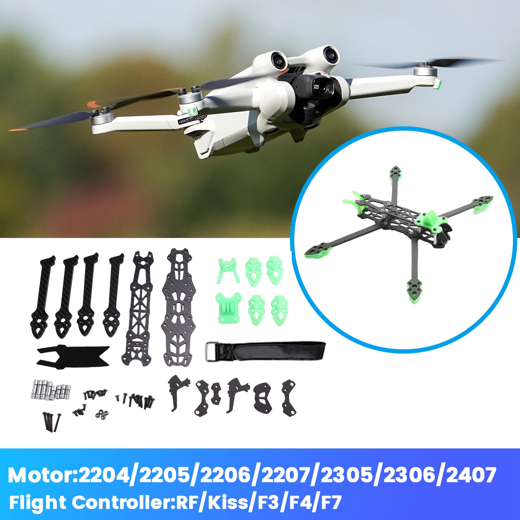YSUN-MARK4-HD Mark 4 HD 5 Inci - Drone Racing Frame ulasan dan harga