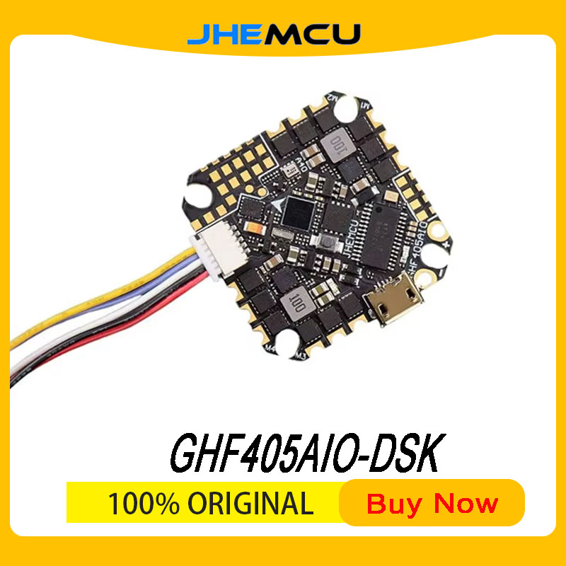 JHEMCU GHF405AIO-DSK, Pengontr - Drone Racing Flight Controller ulasan dan harga